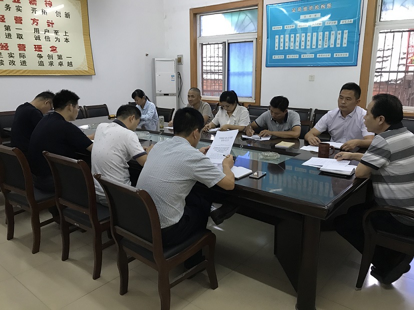 公司黨支部召開 “講政治、重規(guī)矩、作表率” 專題組織生活會(huì)